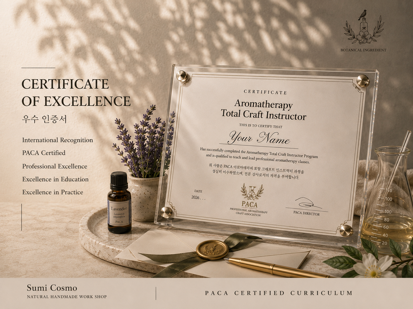 Aromatherapy Total Craft Instructor Course