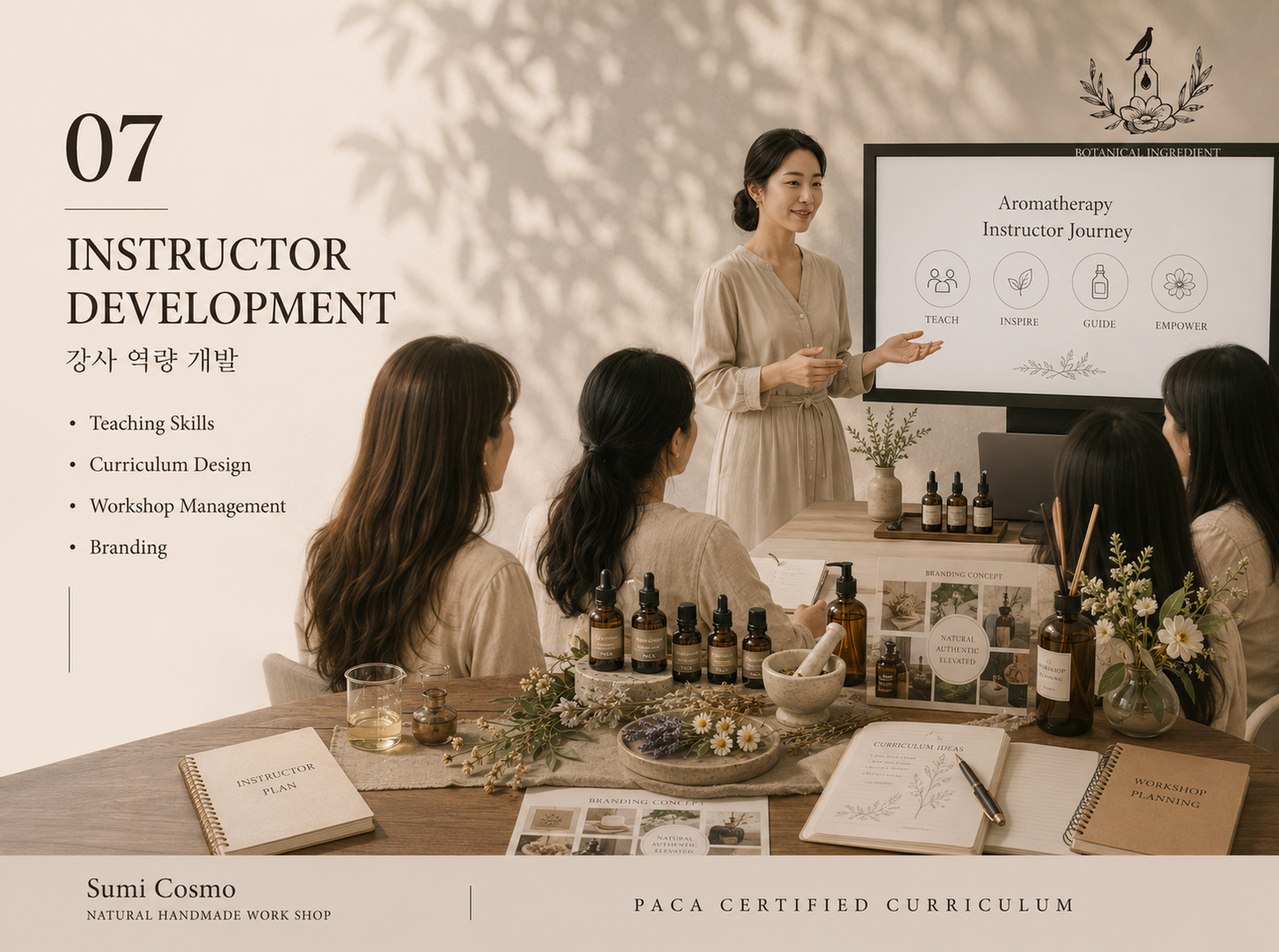 Aromatherapy Total Craft Instructor Course