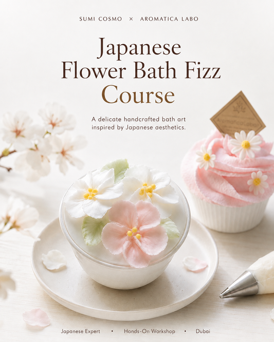 Official Japanese Flower Bath Fizz Course