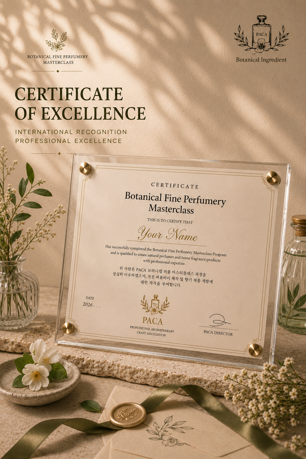 Botanical Perfume Master Class