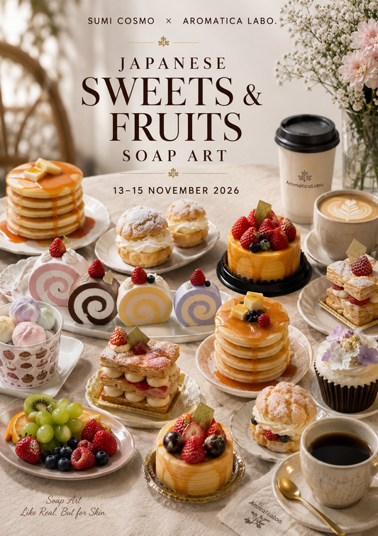 Official Japanese MP Sweets & Fruits Soap Art Course